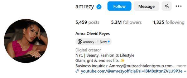 Amra Olevic Reyes