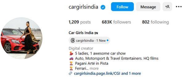 Car Girls India