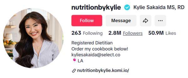 Kylie Sakaida  tiktok influencer