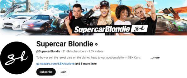 Supercar Blondie