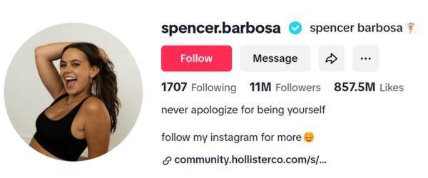 spencer barbosa  tiktok influencer