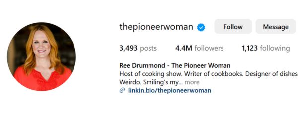 Ree Drummond - The Pioneer Woman
